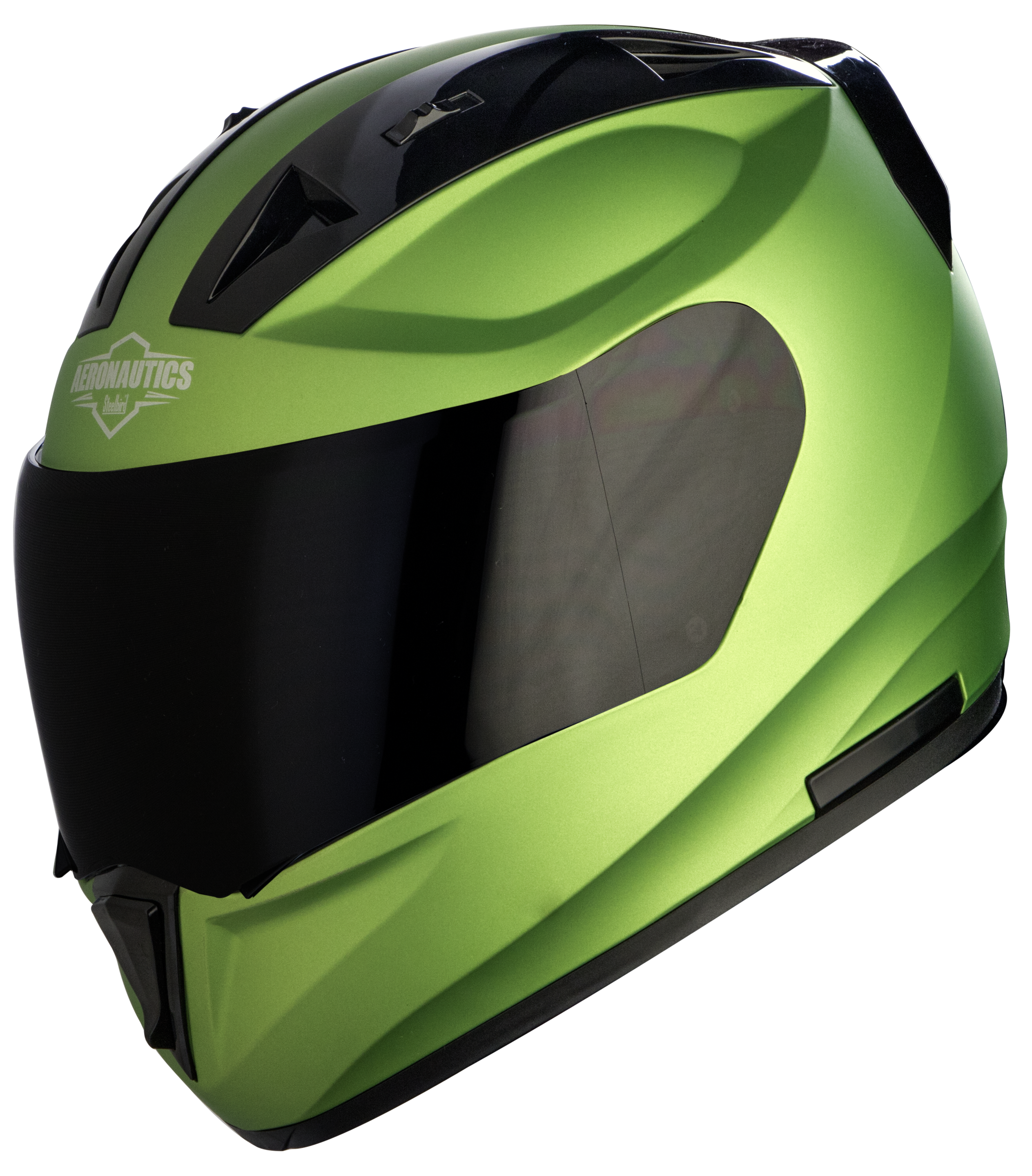 SA-1 Aeronautics Mat Y. Green (Fitted With Clear Visor Extra Smoke Visor Free)